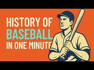 History of Baseball in One Minute
