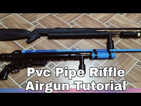 Homemade Pvc pipe Riffle Gun Tutorial