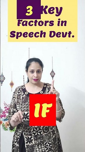 Help Your Child Talk: 3 Core Speech Factors