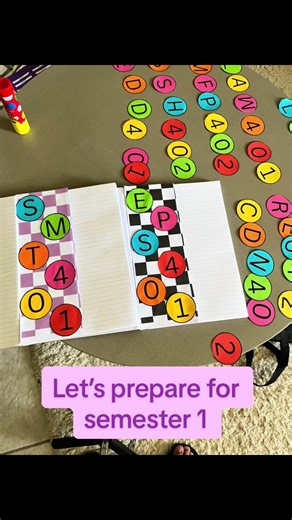 Cover Pages and Books Preparation for Semester 1