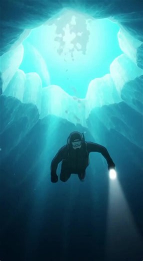 Lake Baikal Diving Incident #aliens #anime #scary #horrortok