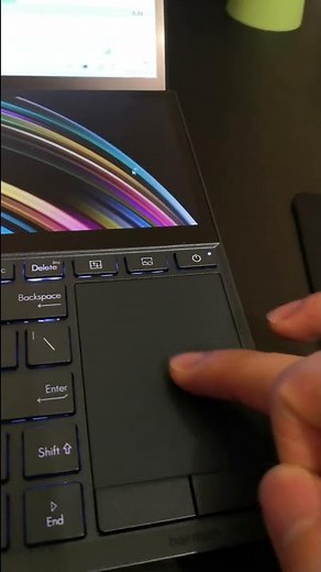 Asus zenbook duo touchpad problem