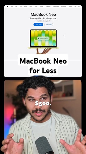 Cheapest Macbook Neo for Cheaper