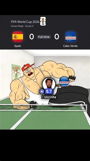 Spain 0-0 Cabo Verde | Vozinha best Goalkeeper