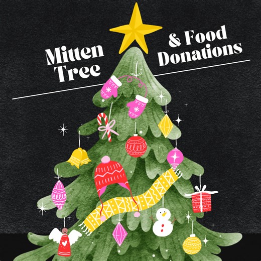 The mitten tree is set up in the Narthex and ready to be decorated with donated gloves, mittens, scarves, and hats each Sunday! Food donations for the Upper Darby food cupboard will be collected each week as well. Most wanted items: spaghetti sauce, peanut butter, jelly, cereals, baked beans, canned chili, canned beef stew. Cash also helps the food cupboard provide what they need the most! | Christ's Community Church of the Presbyterian Church USA