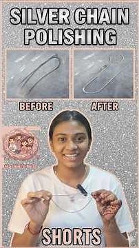 Magic Silver Shine Hack! 😱 | Silver Chain Cleaning Trick ✨