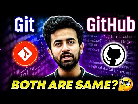 What is the Difference Between GIT and GIThub??🤔😲What is GIT and What is GIThub!!