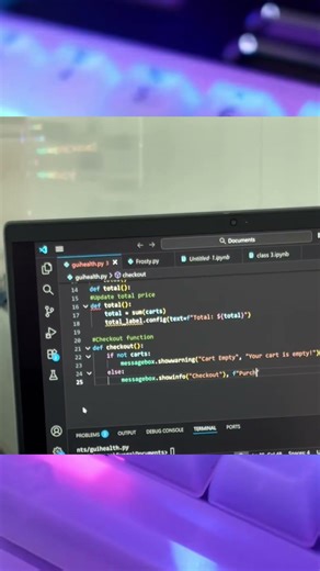 GUI Python #coding #python #aibellvega #programming