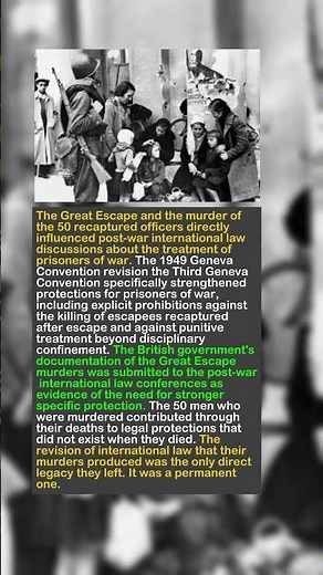 From Prison Break to Policy: How an Audacious Flight Influenced the Geneva Convention