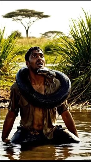 A Warrior, a Rhino, and a Leopard vs a Giant Anaconda