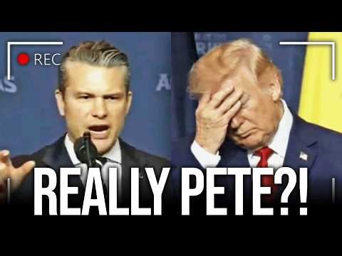 Hegseth Humiliates Trump In Front of EVERYONE