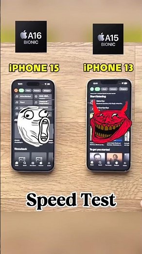 A16 vs A15 Bionic 🔥 iPhone 15 vs iPhone 13 Speed Test