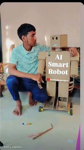 AI robot human robot Bluetooth and Wi-Fi control robot robot Kaise banaen Ghar per robot banay#viral
