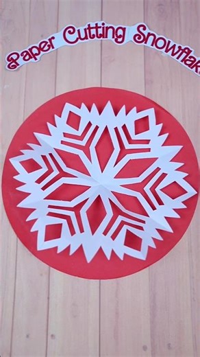 ✂️ Fold, Cut, Open… MAGIC Happens! ❄️✨