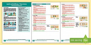 PSHE: KS1 Think Positive - Planning Overview