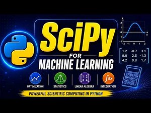 SciPy for Machine Learning | Complete SciPy Tutorial in Python for Beginners