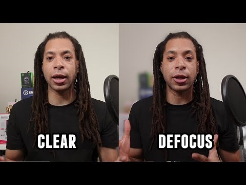 Sony ZV-1 Background Defocus Mode Demonstration