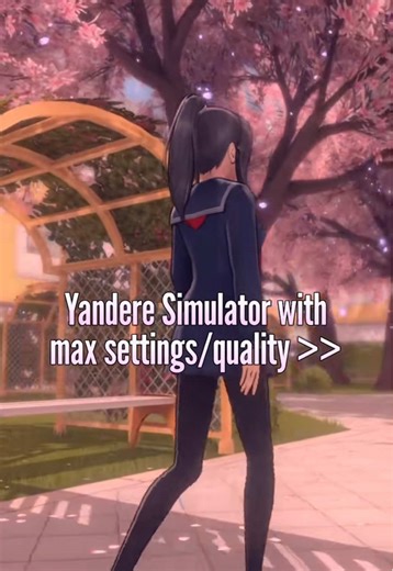 It's so pretty! #yanderesimulator #yanderesim #yansim #fyp #foryou