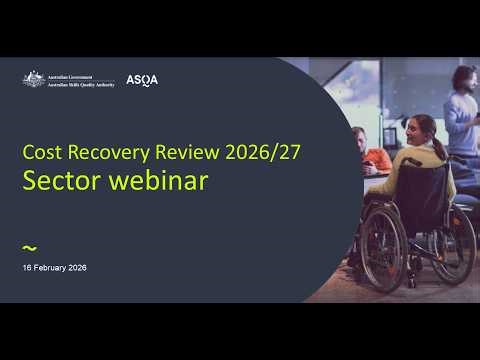 Cost recovery information session