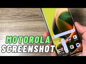 How to Take a SCREENSHOT on Motorola Phones