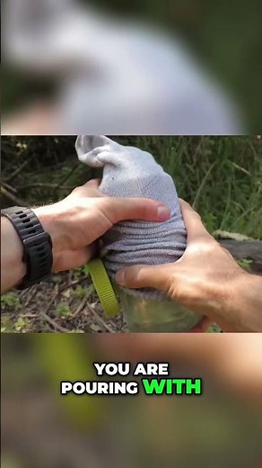 How to Filter Water Using a SOCK: Survival Hack