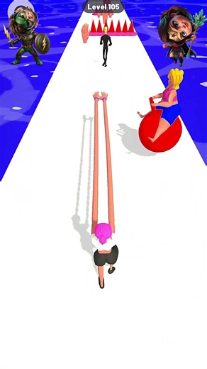 Hand stack Run 3D 😎⁉️ Lvl' 105 #games #funny #gaming #trendingshorts