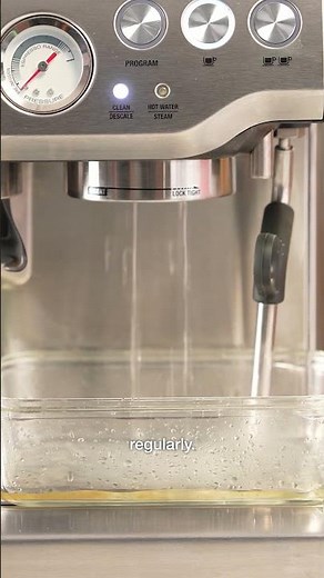 How to descale your coffee machine ☕️✅ #Breville