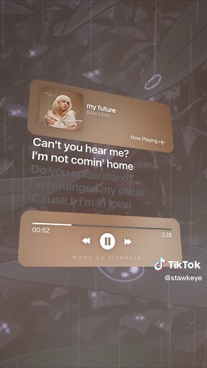 my future | Billie Eilish #lyrics #edit #lyricedit #song #songedit #myfuture #billieeilish #imnotcominghome