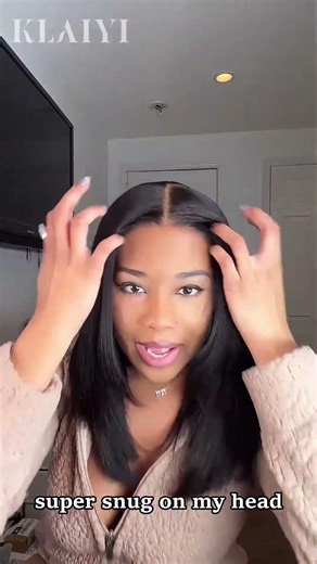 Beginner Friendly Glueless Yaki Straight Bob Wigs | Klaiyi Hair