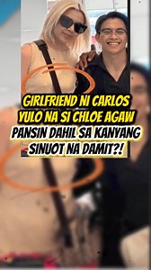 41K views · 306 reactions | Girlfriend ni Carlos Yulo na si Chloe agaw pansin dahil sa kanyang suot na damit?! #CarlosYulo | Celebrity Broadcast | Facebook