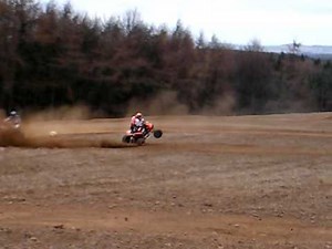 ktm 505sx vs trx450r part 2