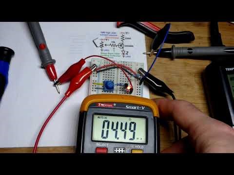Current Multimeter Measured PNP BJT Current Source 2N3906