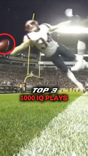 Top 3 1000 IQ Plays 🏈 #nfl #shorts