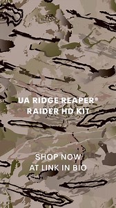 5.9K views · 18 reactions | The Ridge Reaper® Raider HD Kit was made for early season in the backcountry. It’s the ultimate athletic hunt kit, engineered for durability and fast unrestricted movement to keep you undetected across changing conditions. Link in bio to shop now. #UAHunt #RidgeReaper #Raider #BackcountryHunting | Under Armour Outdoor | Facebook