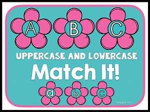 Uppercase And Lowercase - Match It!