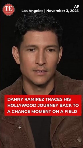 Danny Ramirez Reveals the Chance Encounter That Inspired His Rise From the Field to Hollywood