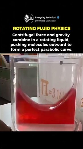 This Rotating Liquid Defies Normal Gravity