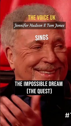 Jennifer Hudson Sang "The Impossible Dream (The Quest)."
