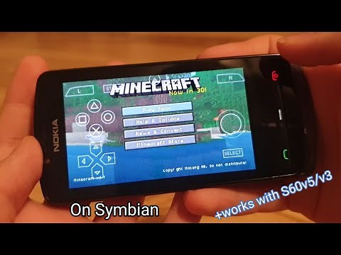 How to play Minecraft on Nokia Belle, Symbian Anna, S60v5 and S60v3 devices
