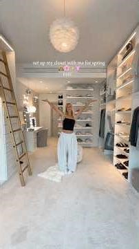 Set Up My Closet with me for Spring 🌸👚🧸✨ PART 2!!