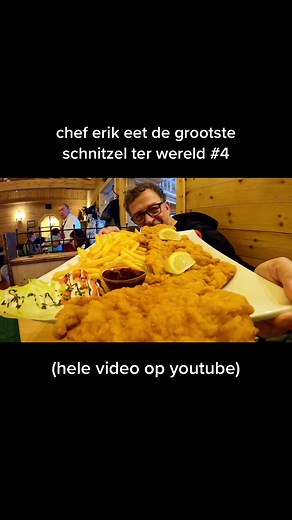 Chef Erik Eet De Grootste Schnitzel Ter Wereld #4
