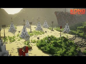 Kong: Skull Island - Iwi village | Minecraft Timelapse build