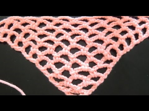 Haekelmuster*DREIECKSTUCH NR 4*