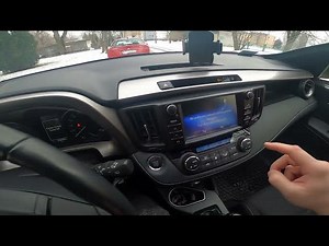 How to Enable or Disable Traction Control in Toyota RAV 4 IV (2013 - 2018) - Traction Control