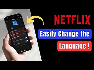 How to Change the Language on Netflix !
