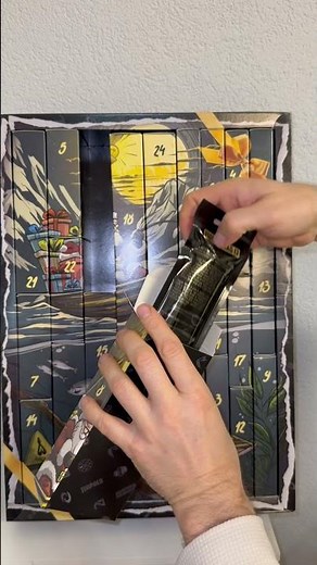 Opening the 2025 fishing Advent calendar🎄 #christmas #advent_calendars #fishing #germany #spoons