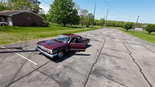 Test Drive 1963 Chevrolet Impala 4 Speed $29,900 Maplemotors.com #2125 #impala #classic #hotrods #burnout #lovely #1963 #cars | Maple Motors