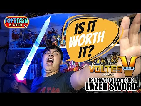 Is it worth it? The Official Voltes V Legacy Electronic Laser Sword