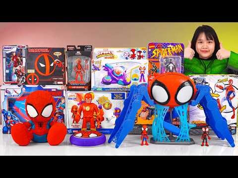 Marvel Spiderman Collection Unboxing Review | LEGO Marvel Spider-Man Mech ＆ Web-Quarters Set