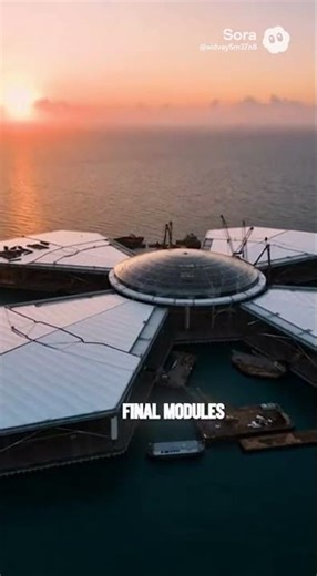Floating Ocean Megastructure: Building the Future